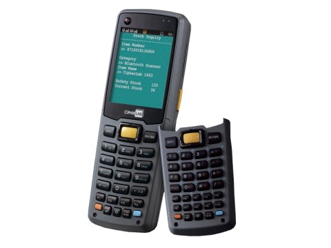 8600 - Mobiler Computer Batch mit 2D-Barcodescanner und 29 Tasten inklusive Akku und Handschlaufe