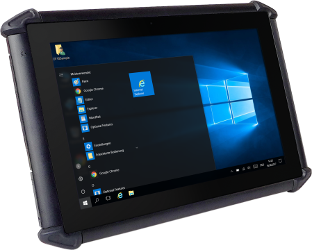 DT-10 Xplore - Robustes 10" Tablet, 4GB RAM, 64GB Speicher, inklusive Windows 10 IoT 64Bit
