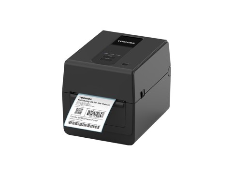 BV420D-TS02-QM-S - Etikettendrucker, thermodirekt, 300dpi, USB + Ethernet, schwarz