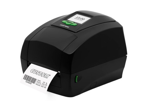 D4-202 - Etikettendrucker, Thermotransfer, 203dpi, USB + RS232, Display, schwarz