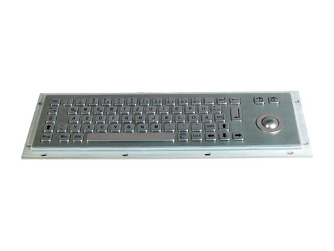 IKB-299-GT Einbau(Industrie)-Tastatur Deutsch, m. Trackball, USB, IP65