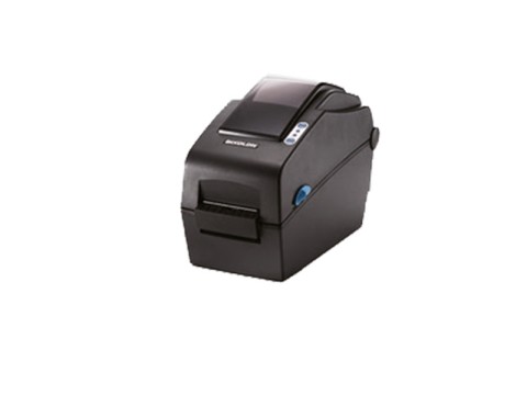 SLP-DX220 - Etikettendrucker, thermodirekt, 203dpi, Druckbreite 54mm, USB + Ethernet, Abschneider, dunkelgrau