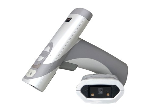 CR2700 - 2D-Imager mit Pistolengriff für das Gesundheitswesen, Bluetooth 5.0, induktive Ladestation, Tisch-Basis, weiss
