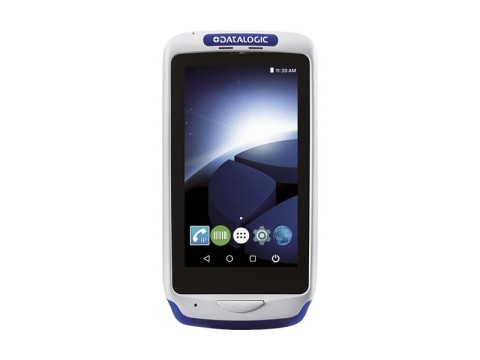Joya Touch A6 Handheld - Mobiler Computer mit weißem 2D-Imager, Android 7.1 Nougat, grau-blau