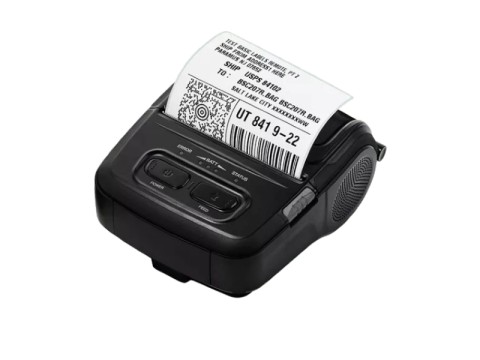 SPP-L310 - Mobiler Etikettendrucker, thermodirekt, 80mm, USB + RS232 + WLAN, schwarz