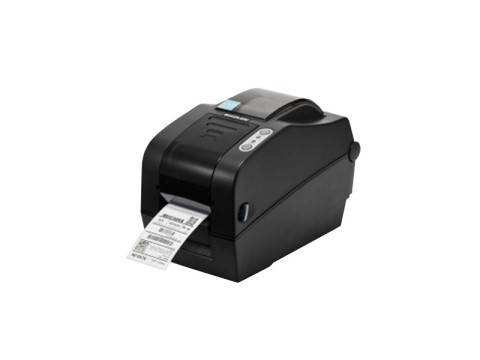 SLP-TX220 - Etikettendrucker, thermotransfer, 203dpi, USB + Ethernet, dunkelgrau