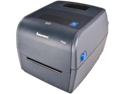PC43t - Etikettendrucker, Thermotransfer, 300dpi, USB, LCD, einstellbarer Sensor, Echtzeituhr
