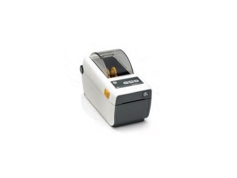 ZD410 - Etikettendrucker für das Gesundheitswesen, 300dpi, thermodirekt, USB + Bluetooth + WLAN, weiss