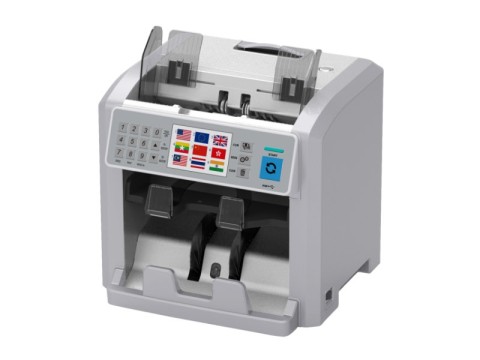 CCE 6400 - Banknotenzähler für sortierte und gemischte Noten, Falschgelderkennung (MT, 2xCIS, MG, UV, IR, SD, TH), Sortierfunktion