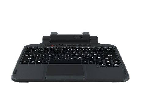 Deutsche Tastatur - 2-in-1, 82 Tasten, 6 programmierbare Tasten, Hintergrundbeleuchtung für ET8X