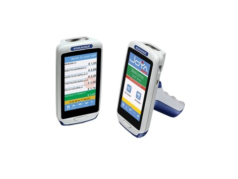 Joya Touch Plus Handheld - Mobiler Computer mit 2D-Imager und Windows Embedded (Grau/Blau)