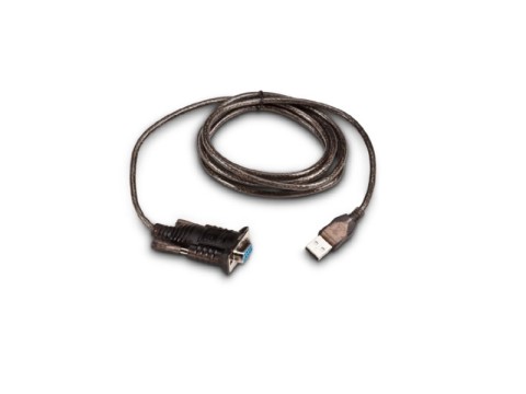 Adapter, USB zu Seriell, 1.8m, schwarz für PD43