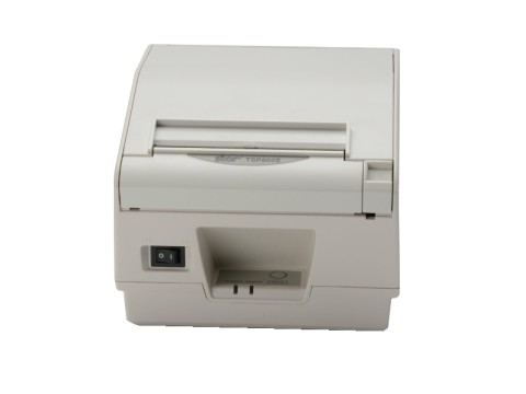 TSP847II - Bon-Thermo-/Etikettendrucker mit Abschneider, 112mm, RS232, weiss