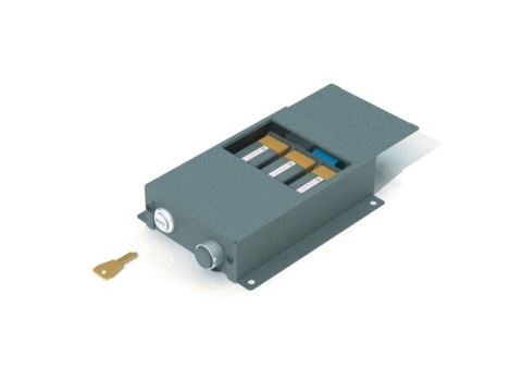 Kassenladenöffner - Taster - Box mit Auslöseknopf (ohne PC-Anbindung)