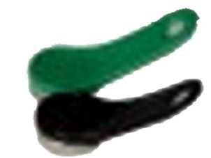 Schlüssel (Farbvarianten grün, schwarz, blau, rot, gelb) für Kellnerschloß Kellox