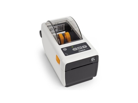 ZD411 - Etikettendrucker für das Gesundheitswesen, thermodirekt, 203dpi, USB + Bluetooth + Ethernet, weiss