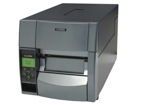 CL-S700II - Etikettendrucker, thermotransfer, 203dpi, USB + RS232 + Ethernet, grau