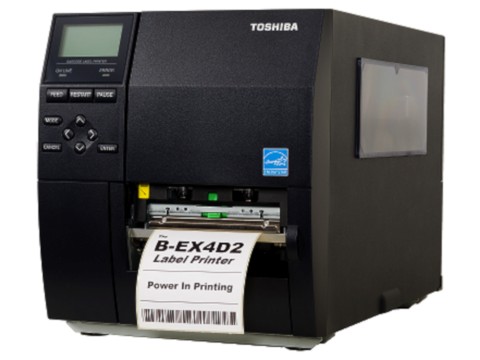 B-EX4D2-GS12-QM-R - Etikettendrucker, Thermo-Direkt, 203dpi, Druckkopf Flat Head, USB, LAN