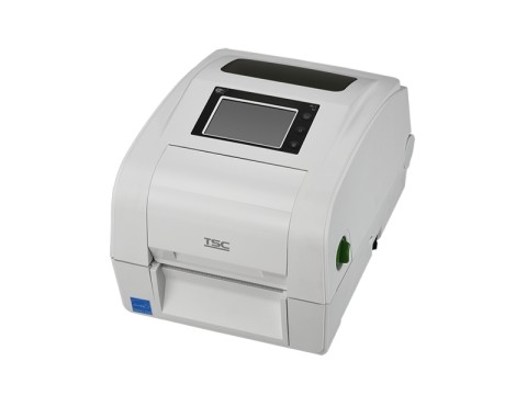 TH240THC - Etikettendrucker für das Gesundheitswesen, thermotransfer, 203dpi, USB + RS232 + Ethernet, 3.5"-LCD-Farb-Touchscreen, weiss
