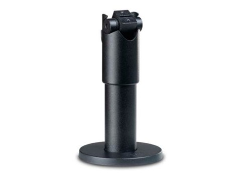 Essentials - Standrohr (inkl. Kippgelenk für Tablet Halterung und Tischbefestigung), Höhe 120mm, schwarz