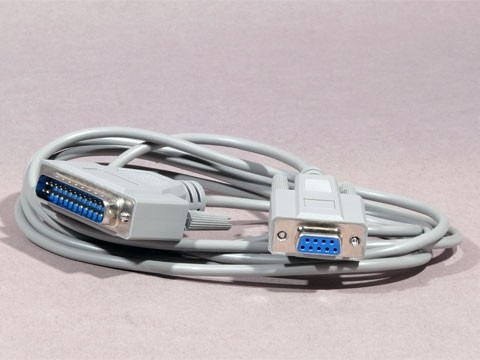 Kabel für seriellen Bondrucker/ Kundendisplay ca. 1.5m **lichtgrau**