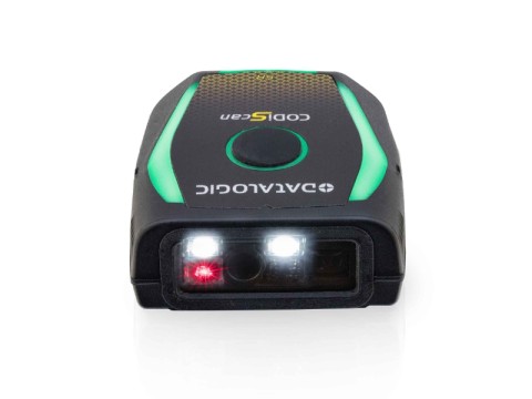 CODiScan - tragbarer 2D-Barcodescanner, Bluetooth, Standard Reichweite, schwarz/grün