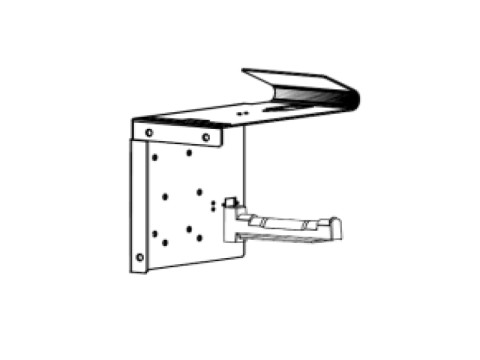 Rollenhalter (Wandmontage, Rollendurchmesser max. 150mm) für KR203, KR403 und TTP2000