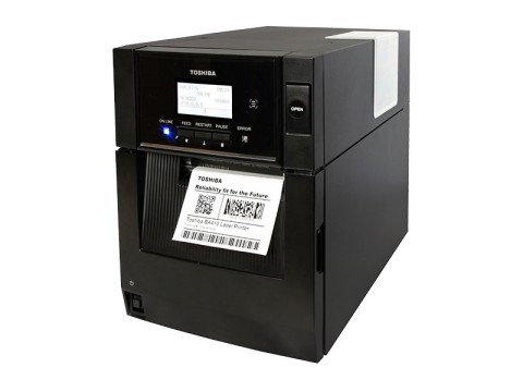 BA410T-GS12-QM-S - Etikettendrucker, Thermotransfer, USB + Bluetooth + Ethernet, Metallgehäuse, 203dpi