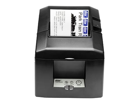 TSP654IIE3-24 - Bon-Thermodrucker mit Abschneider, 80mm, Ethernet-KIT, schwarz