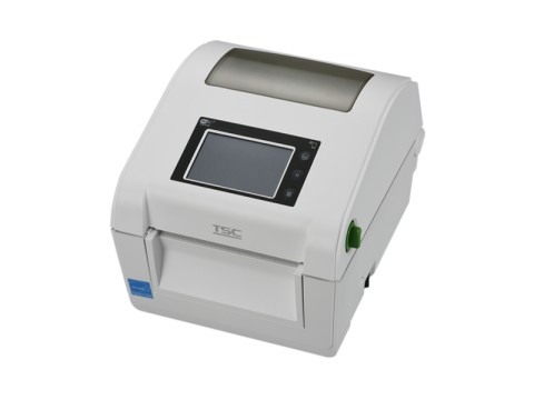 DH240THC - Etikettendrucker für das Gesundheitswesen, thermodirekt, 203dpi, USB + RS232 + Ethernet, 3.5"-LCD-Farb-Touchscreen, weiss