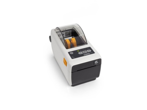ZD611 - Etikettendrucker für das Gesundheitswesen, thermodirekt, 203dpi, USB + Bluetooth + Ethernet, Abschneider, weiss